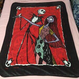 Jack & Sally Lap Blanket - Nightmare Before Christmas